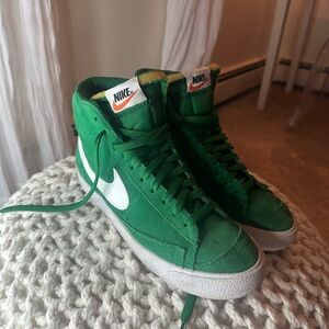 Nike Green High Tops Sneakers